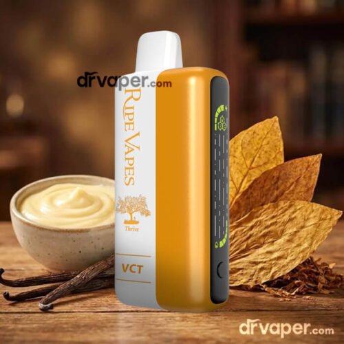 ripe-vapes-thrive-40k-saudi سحبة رايب فيب ثرايف 40 الف موشة بشاشة رقمية ذكية وكويل مزدوج
