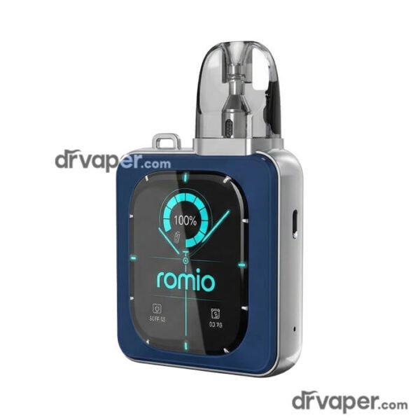 سحبة روميو استرو الذكية 30 واط لون أزرق شاشة لمس