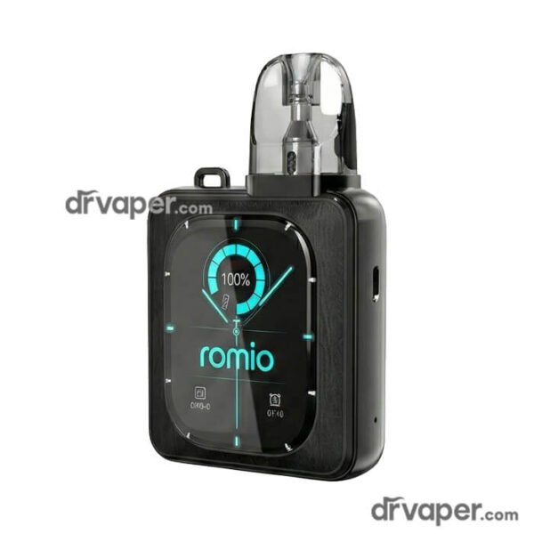 سحبة روميو استرو لون أسود فيب ذكي مع سماعة بلوتوث