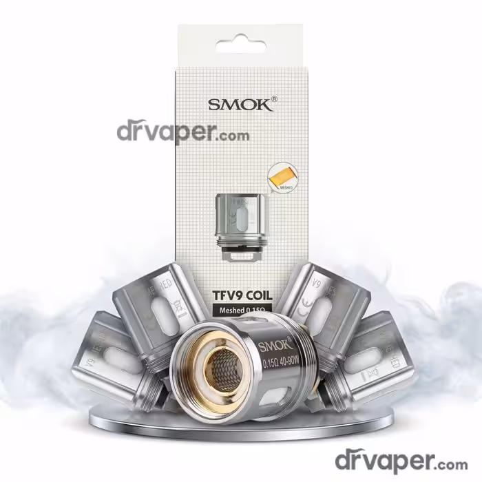 كويلات سموك TFV9 الأصلية (Mesh 0.15 أوم) (SMOK TFV9 Mesh Coils)