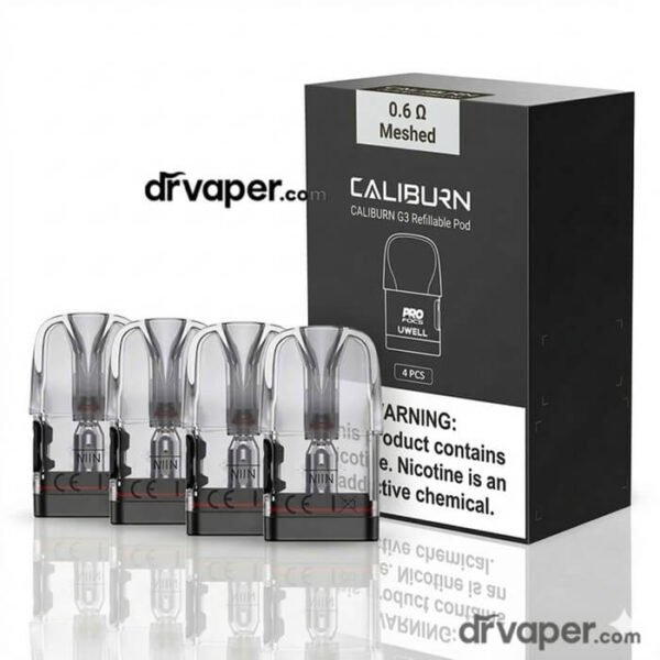 بودات كاليبرن جي 3 مقاومة 0.6 أوم لنكهات الفري بيز والسولت الخفيف
