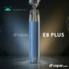 سحبة-e8-بلس-ازرق سحبة E8 بلس باللون الأزرق المعدني (Steel Blue). متوافقة مع بودات E8 بلس ونكهات سولت.