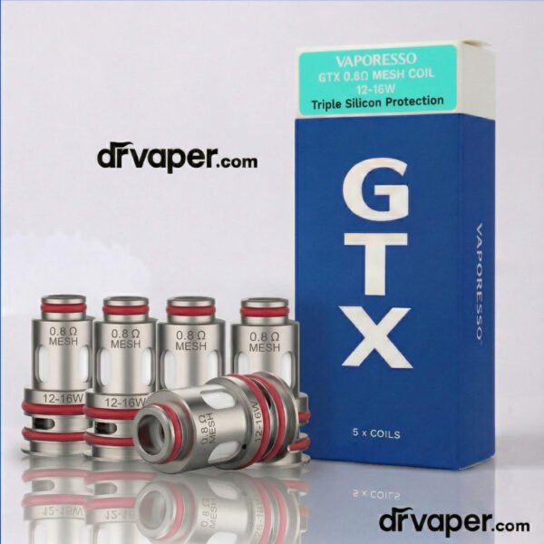 كويلات فابوريسو GTX 0.8 أوم شبكية سحبة سيجارة