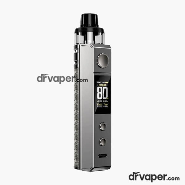 voopoo-drag-h80s-carbon-fiber-gray-vape جهاز فيب فوبو دراج H80S لون كاربون فايبر رمادي