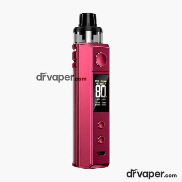 voopoo-drag-h80s-red-color-dr-vape-saudi فوبو دراج H80S لون أحمر شيشة الكترونية
