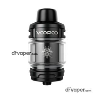 The original Black VOOPOO UFORCE-X Tank with a 5.5ml capacity from Dr Vape store Saudi Arabia.