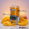 سحبة مزاج تيربو 15000 موشة - نكهة مانجو Mango فيب مزاج 15000 سحبة شاشة نكهة مانجو مع قطع المانجو الاستوائية