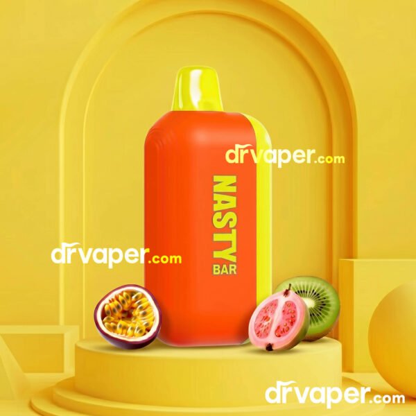 نكهات ناستي بار 14000 نكهة كيوي باشن فروت جوافة سحبة جاهزة