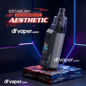 Fluid Grey SMOK Thallo 80W Pod Kit with RPM 2 Coils