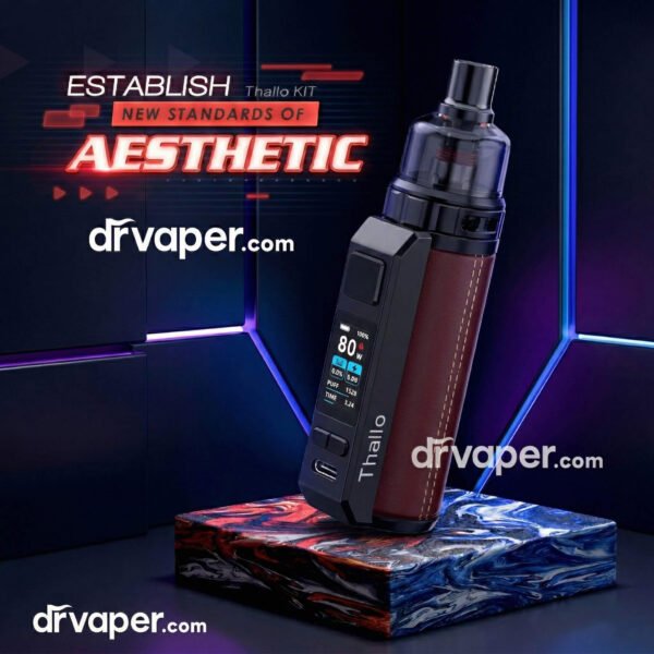 smok-thallo-80w-brown-leather Premium Brown Leather SMOK Thallo 80W - SMOK Thallo Specs