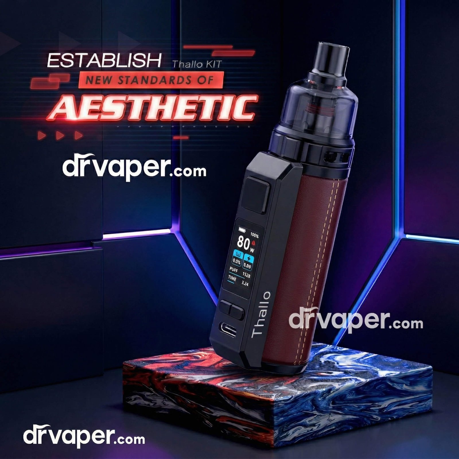 SMOK Thallo 80W Pod Mod | 3000mAh Battery