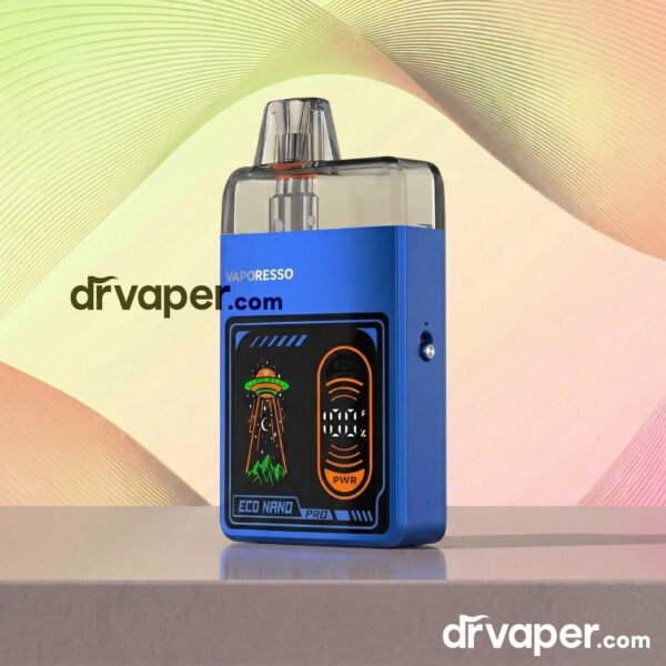 سحبة ايكو نانو برو اللون الأزرق، خيارك الأفضل لطلب شيشة الكترونية الرياض توصيل سريع.