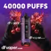 شيشة الفاخر كراون بار 40000 سحبة - كرز Cherry Fiesta سحبة الفاخر 40000 موشة نكهة كرز فيستا DTL