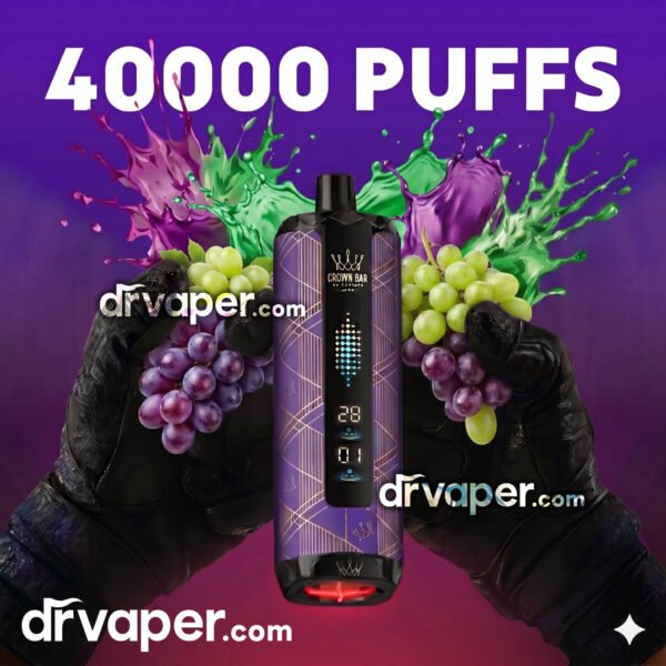 سحبة الفاخر 40000 موشة نكهة عنب الاصلية