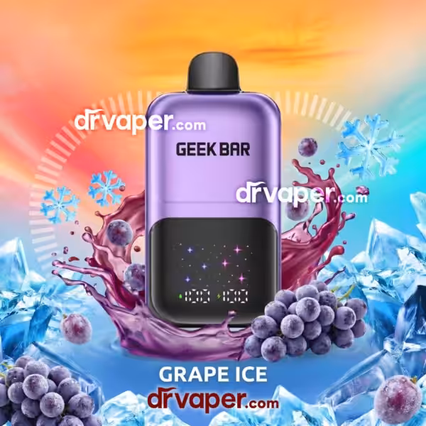 سحبة جيك بار 50 الف نكهة عنب آيس - Geekbar 2go Grape Ice