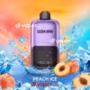 سحبة جيك بار 50 الف نكهة خوخ آيس - Geekbar 2go Peach Ice