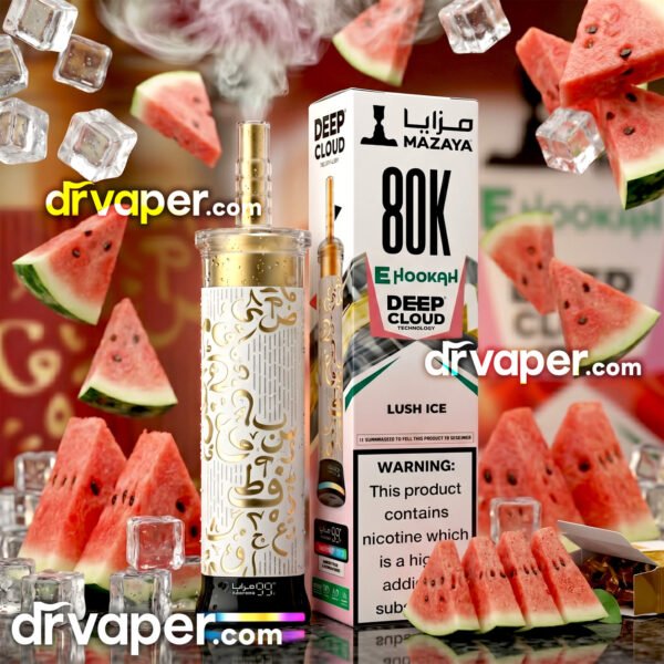 Mazaya 80K Deep Cloud Disposable Vape Lush Ice Flavor