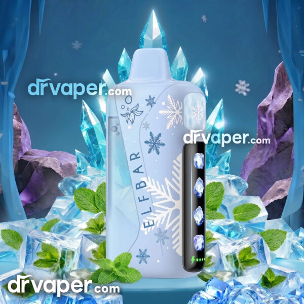 سحبة الف بار ايس كينج برو - نعناع ميامي سحبة جاهزة الف بار ايس كينج برو 40 الف نكهة نعناع ميامي البارد