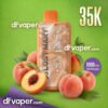 lost-mary-35000-puffs-peach Lost Mary 35000 puffs vape Peach flavor