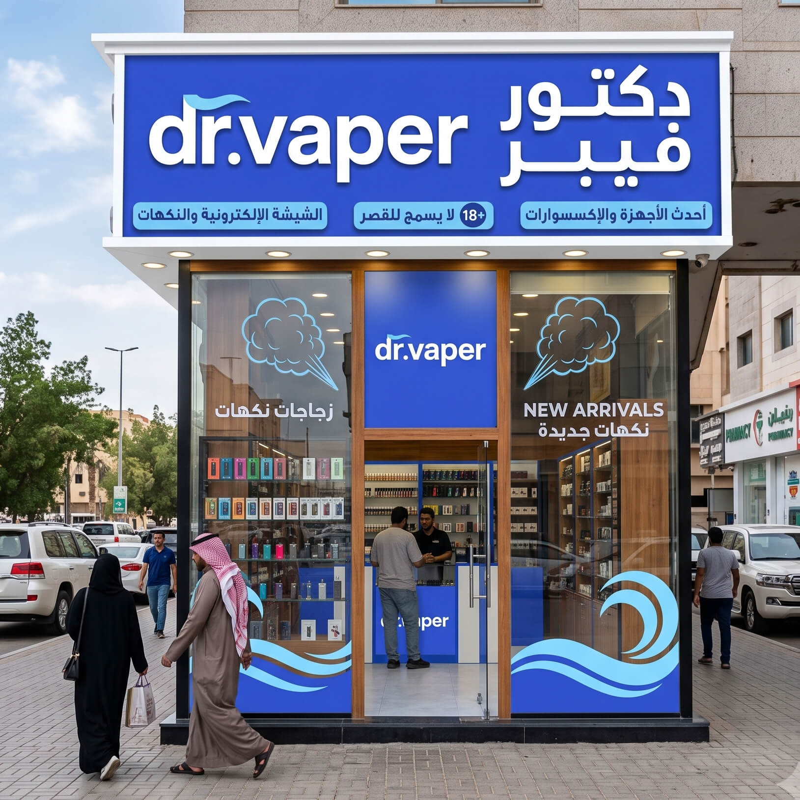 متجر دكتور فيب السعودية - أفضل متجر فيب في السعودية مع توصيل سريع