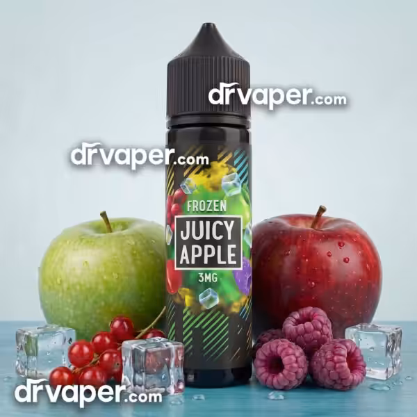 نكهة شيشة تفاح بارد Sams Vape Juicy Apple مع التفاح الطازج