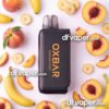 OXBAR SVOPP 25000 Pod Banana Peach flavor available at DrVaper