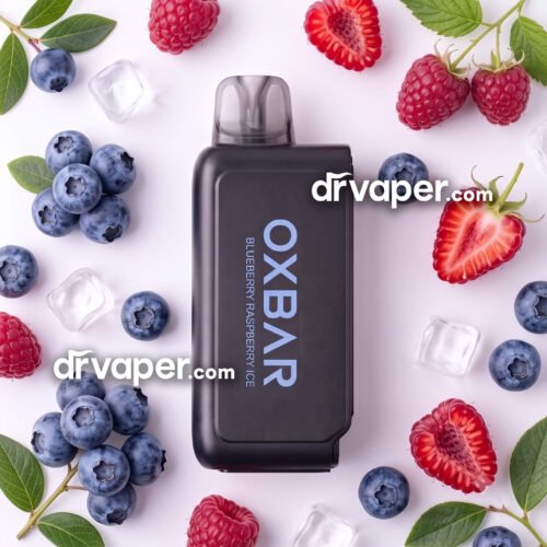 بودات اوكس بار 25000 سفوب نكهة توت أزرق وبري آيس (Blueberry Raspberry Ice)