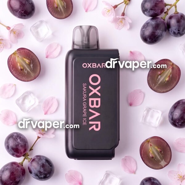 Icy OXBAR SVOPP 25000 Pod Sakura Grape Ice flavor