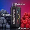 Calibarn 55000 disposable vape in Red Berry flavor