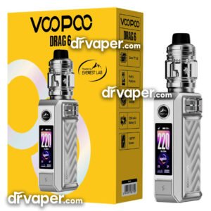 Silver Voopoo Drag 6 to find the best Drag 6 price in Saudi Arabia