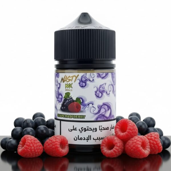 زجاجة نكهة ناستي عنب توت ماكس 60 مل فيب